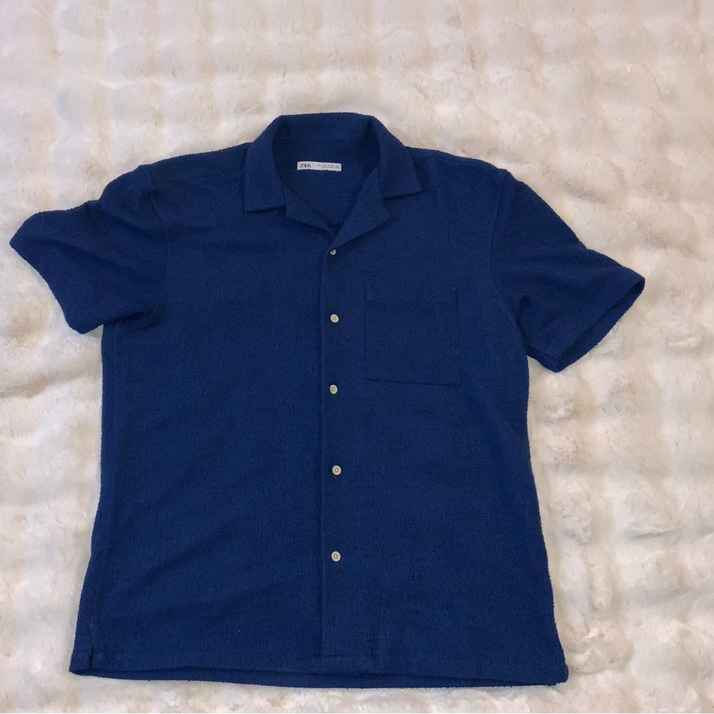 Zara Man Men’s Short Sleeve Polo Shirt